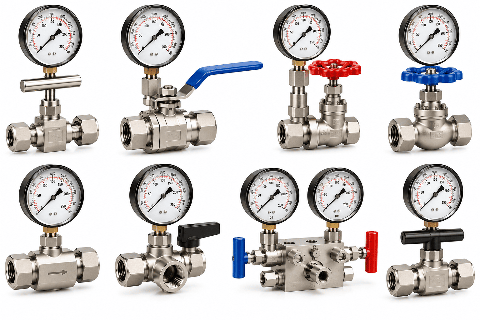 Gauge valves