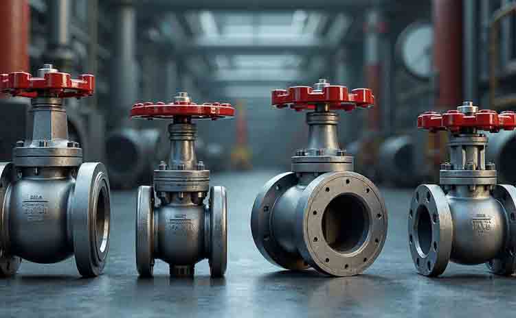 Valves - needle, manifold, gauge, mono flange, ball and check valves